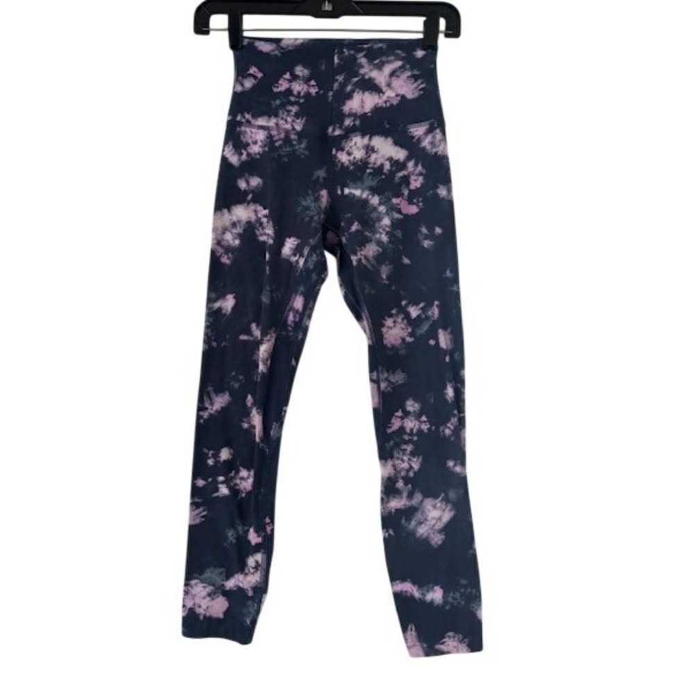 Lululemon Align High Rise Leggings Diamond Dye Graphite Grey Pink Bliss Nulu